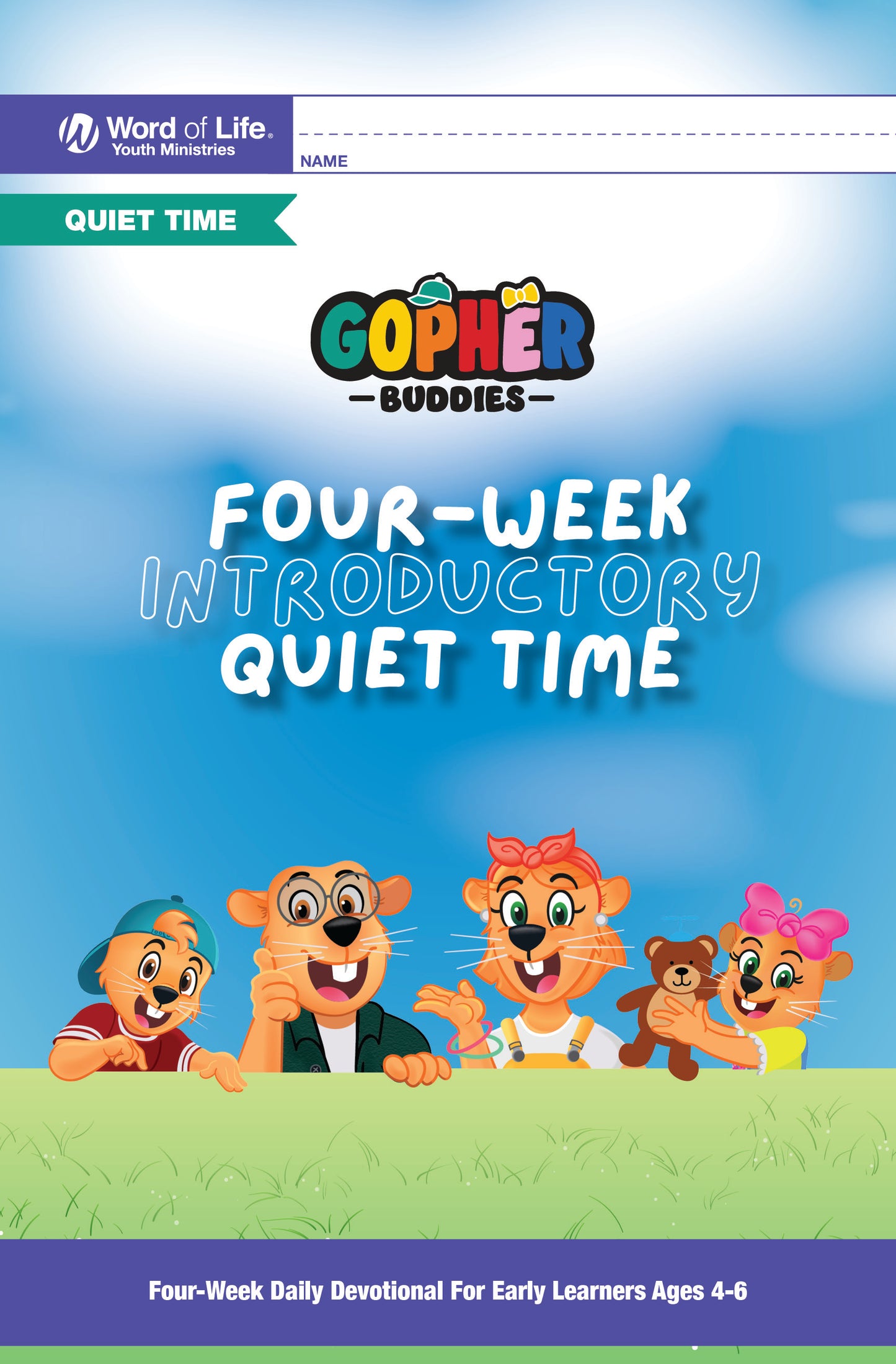 Gopher Buddies Quiet Time- Introductory Edition