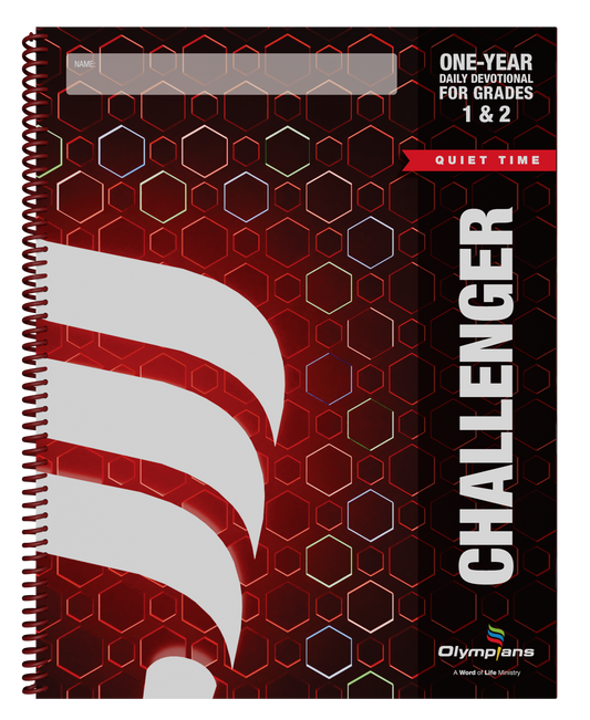 Challenger Quiet Time Diary Daily Devotional - Grades 1-2 (2024-25)