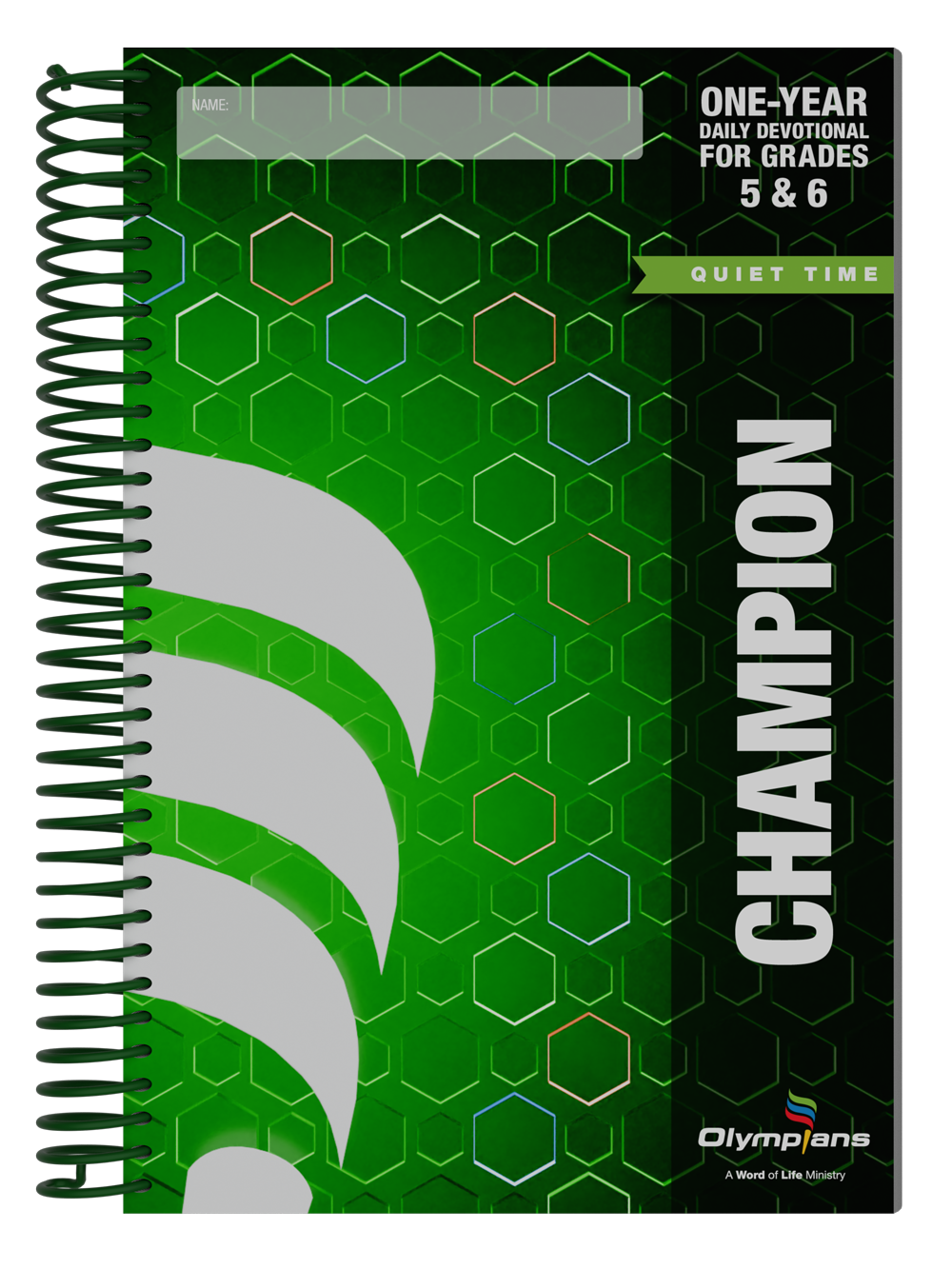 Champion Quiet Time Diary Daily Devotional - Grades 5-6 (2024-25)