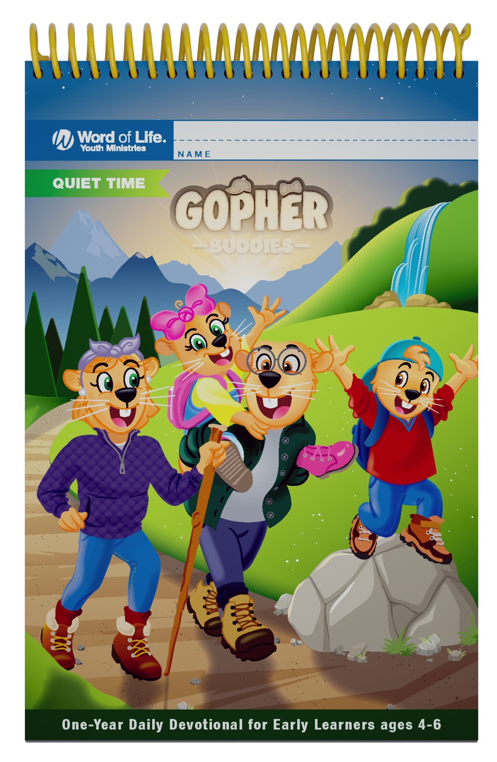 Gopher Buddies Quiet Time Daily Devotional - Ages 4-6 (2024-25)