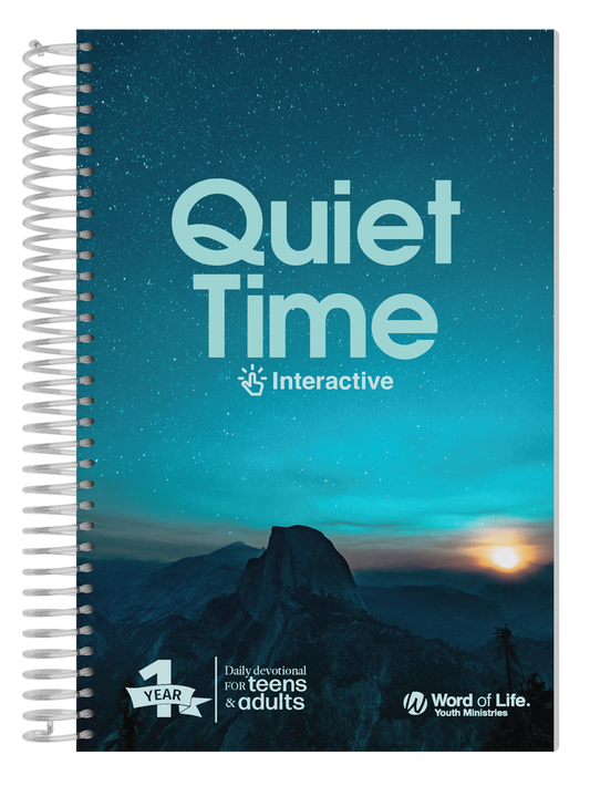 Teen Quiet Time Diary Daily Devotional-Interactive (2024-25)