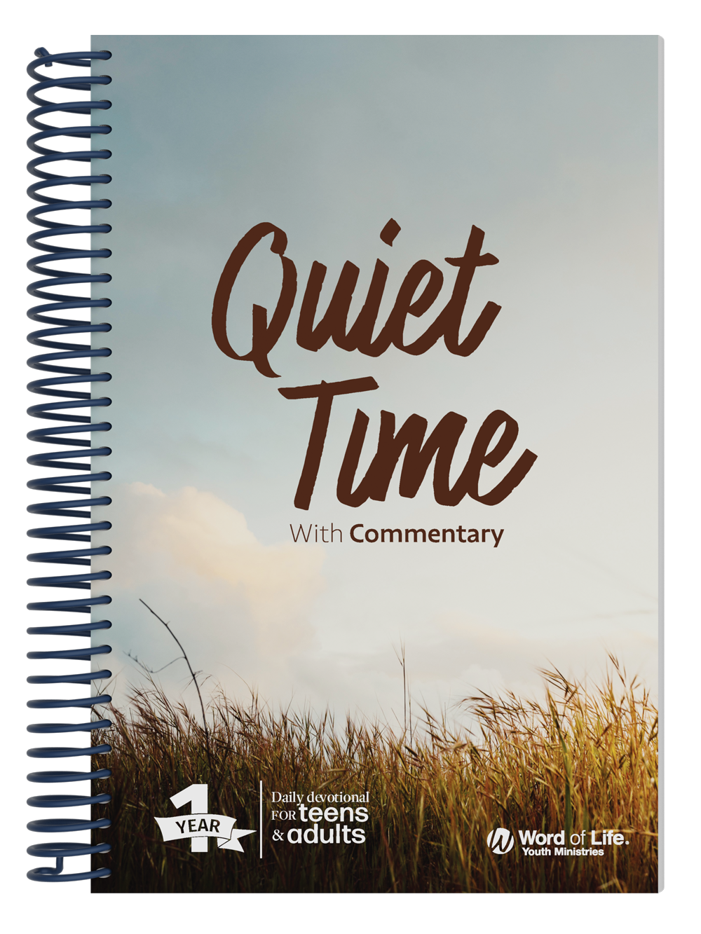 Adults/Teens Quiet Time Diary Daily Devotional with Commentary (2024-25)