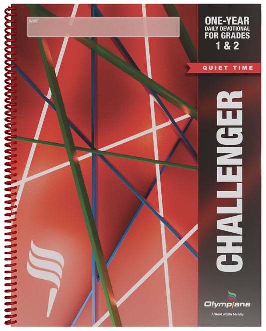Challenger Quiet Time Diary Daily Devotional - Grades 1-2 (2025-26)