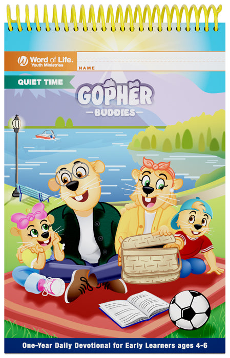 Gopher Buddies Quiet Time Daily Devotional - Ages 4-6 (2025-26)