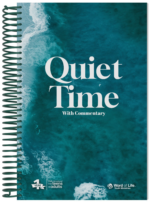 Adults/Teens Quiet Time Diary Daily Devotional with Commentary (2025-26)