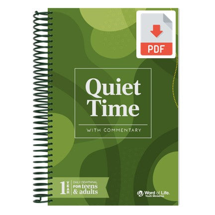 Quiet Time with Commentary 23-24 Multiple Print License - Downloadable PDF