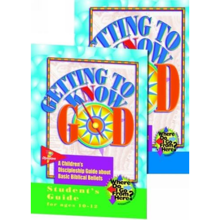 Getting to Know God Follow Up Series (Student and Leader's Guides)