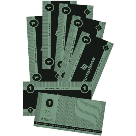 Olympians Game Money (pkg of 100)