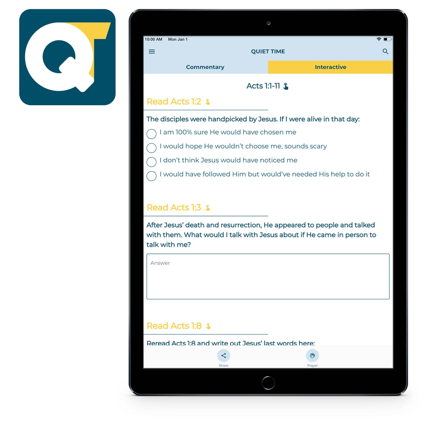 Online Quiet Time App at Quiettime.life