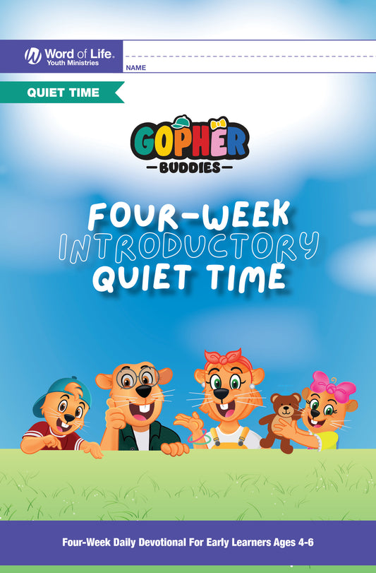 Gopher Buddies Quiet Time- Introductory Edition