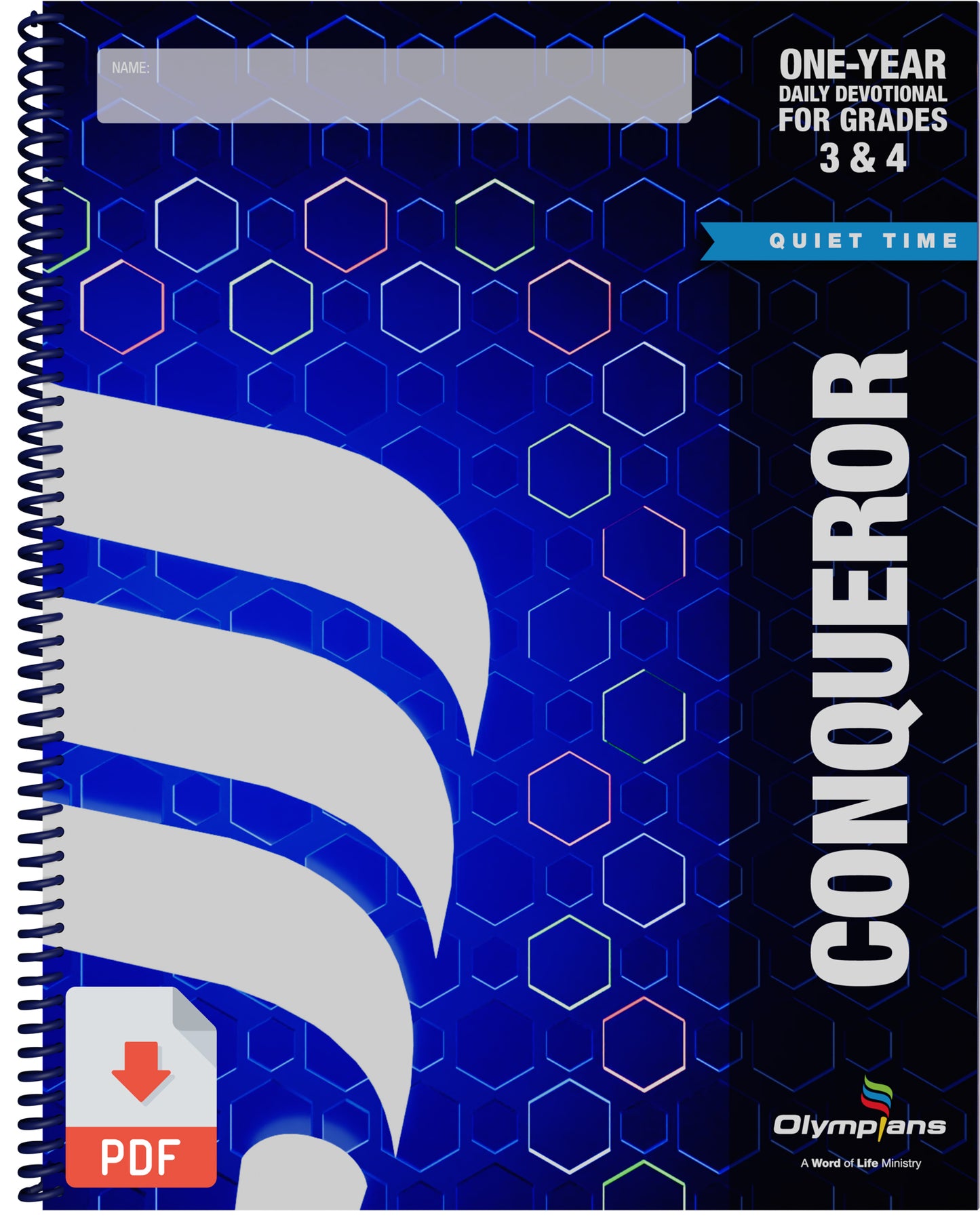 Conqueror (Grades 3&4) 24-25 Quiet Time Multiple Print License - Downloadable PDF