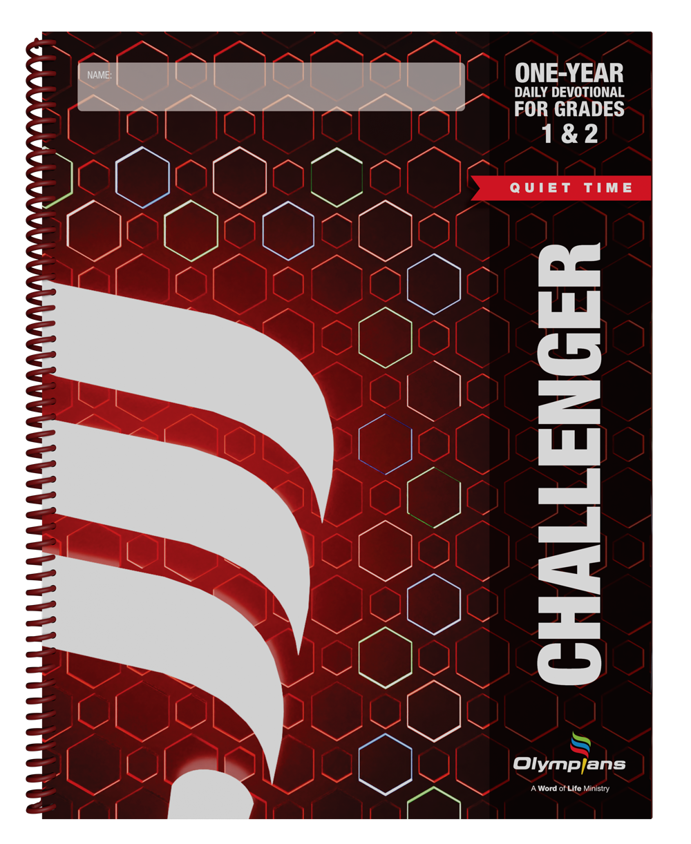 Challenger Quiet Time Diary Daily Devotional - Grades 1-2 (2024-25)