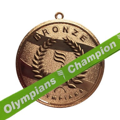 Bronze Medal with Green Champion(Grade 5/6) Lanyard