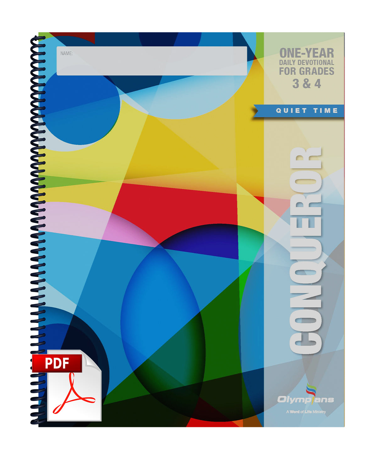 Conqueror (Grades 3&4  26-27 Quiet Time Multiple Print License - Downloadable PDF