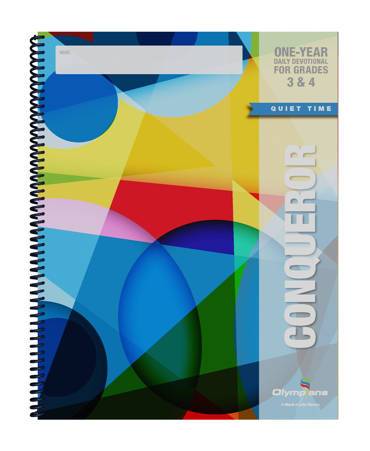 Conqueror Quiet Time Diary Daily Devotional - Grades 3-4 (2026-27