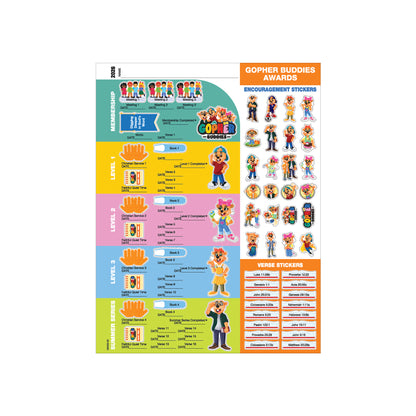 Gopher Buddies Quiet Time Pack Without Tote (2026-27)