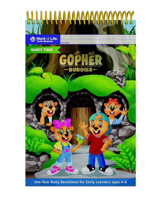 Gopher Buddies Quiet Time Daily Devotional - Ages 4-6 (2026-27)