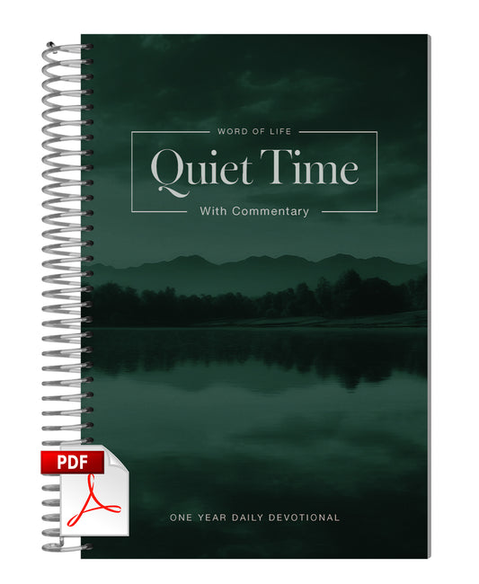 Quiet Time with Commentary 26-27 Multiple Print License -  Downloadable PDF