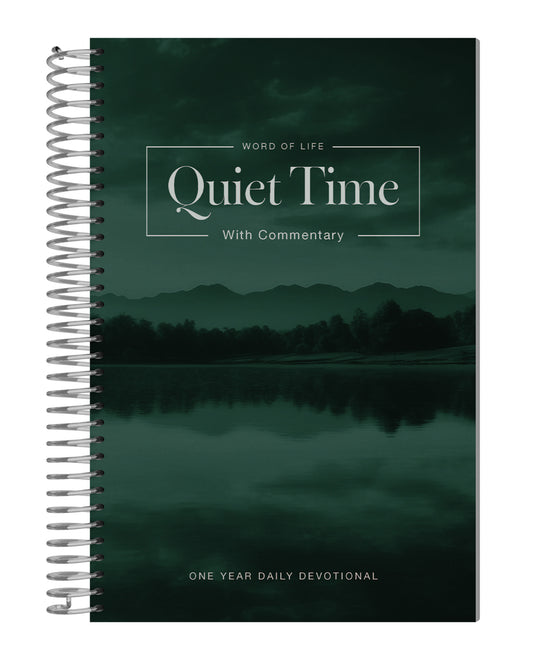 Adults/Teens Quiet Time Diary Daily Devotional with Commentary (2026-27)