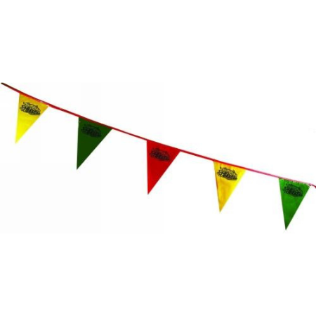 FasCar Multicolored Pennant Banner
